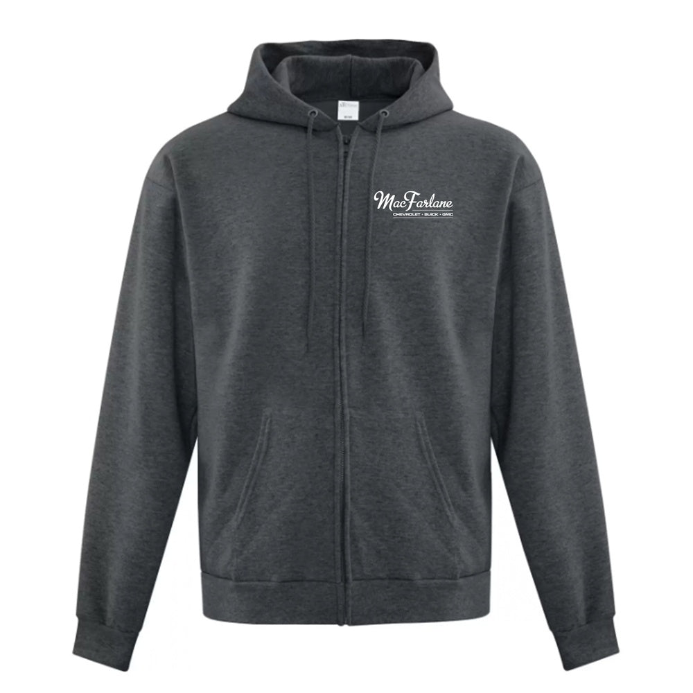 MacFarlane Chevrolet Adult Everyday Fleece Full Zip Hooded Sweatshirt