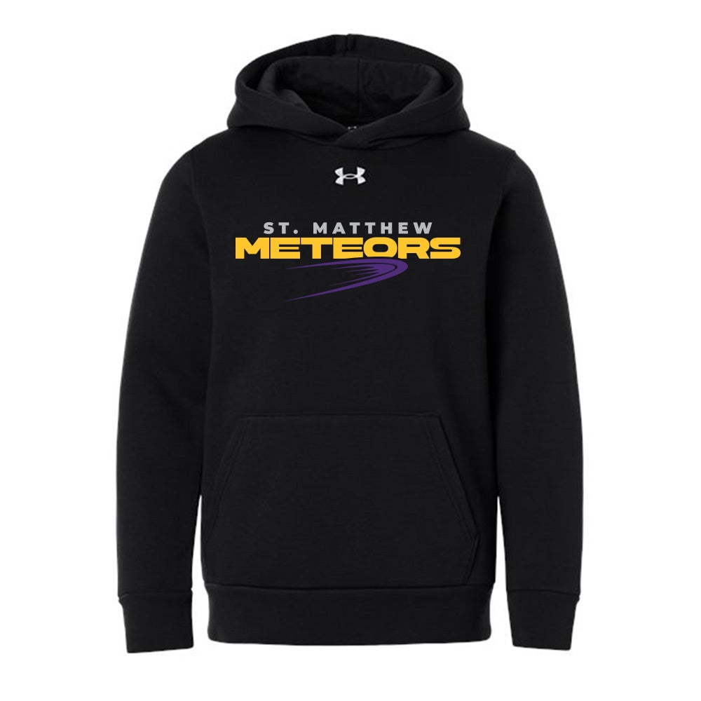 St Matthew Youth Under Armour Team Icon Fleece Hooded Sweatshirt