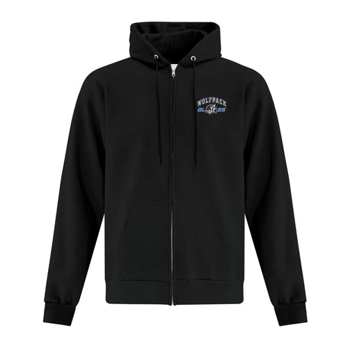 Great Lakes Adult Everyday Fleece Full Zip Hooded Sweatshirt