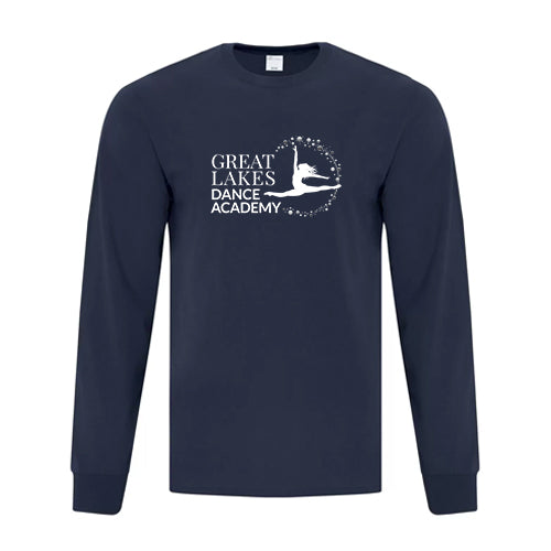Great Lakes Dance Adult Everyday Cotton Long Sleeve T-Shirt