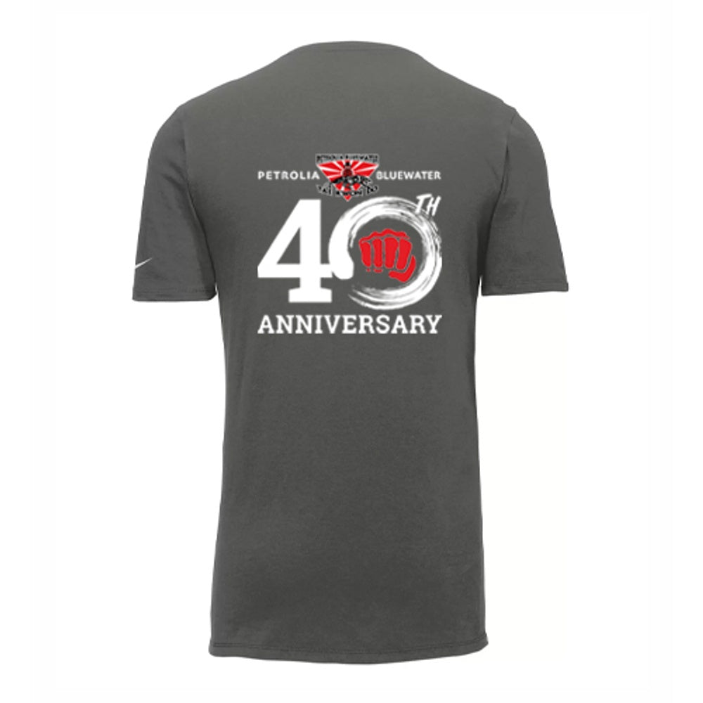 Petrolia Bluewater Tae Kwon Do Anniversary Adult Nike Dri-FIT Cotton/Poly Tee