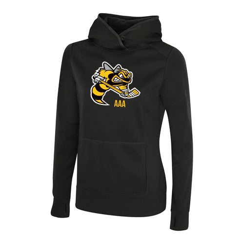 Lambton Jr Sting AAA Ladies' Game Day Fleece Hooded Sweatshirt