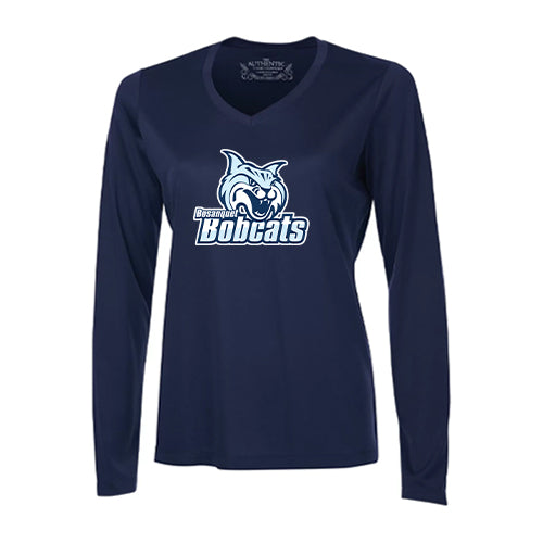 Bosanquet Ladies' Pro Team Long Sleeve V-Neck T-Shirt