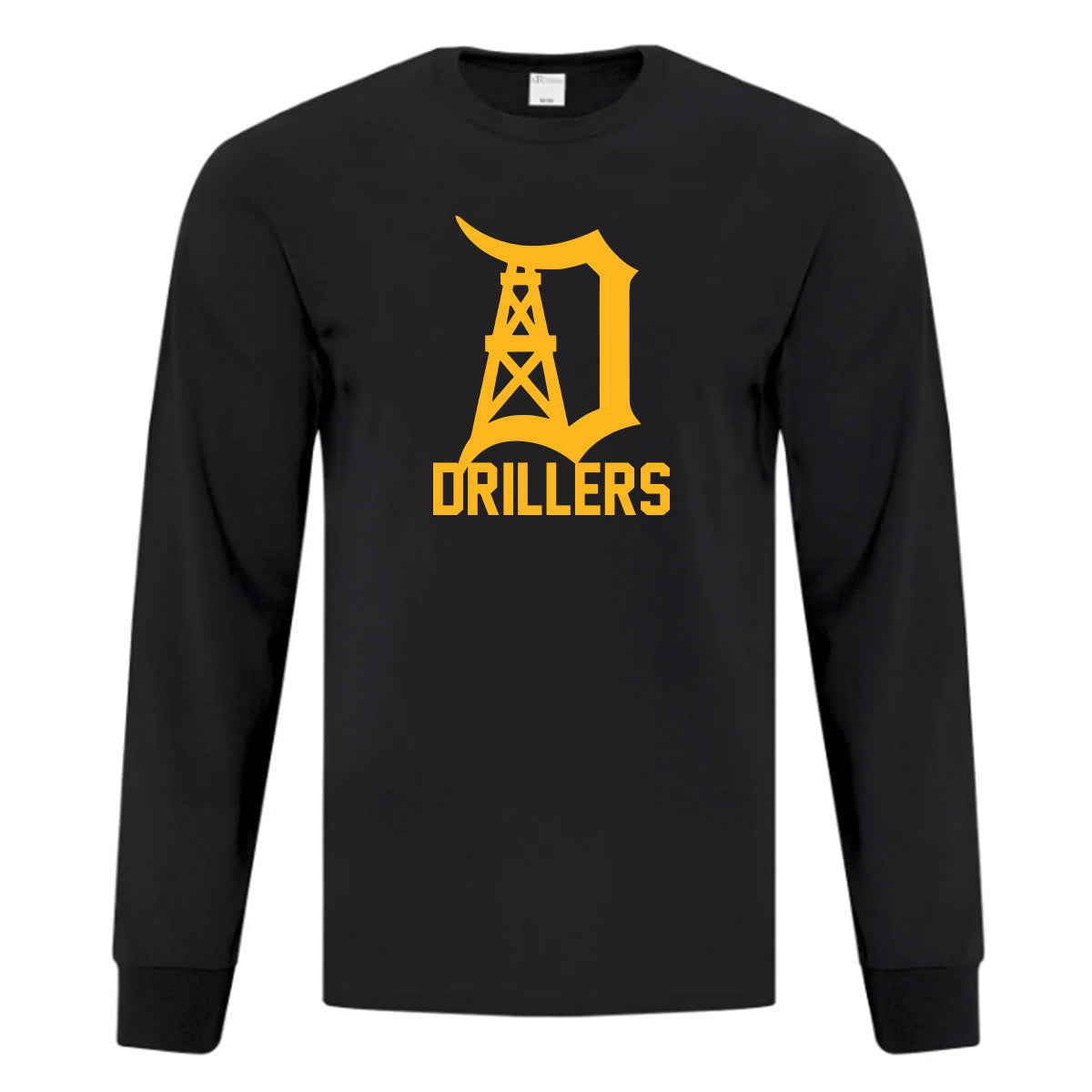 Oil Springs Drillers Youth Everyday Cotton Long Sleeve T-Shirt