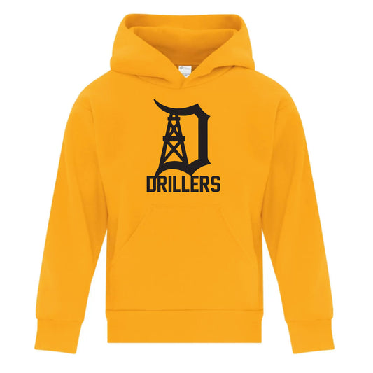 Oil Springs Drillers Youth Everyday Fleece Hooded Sweatshirt