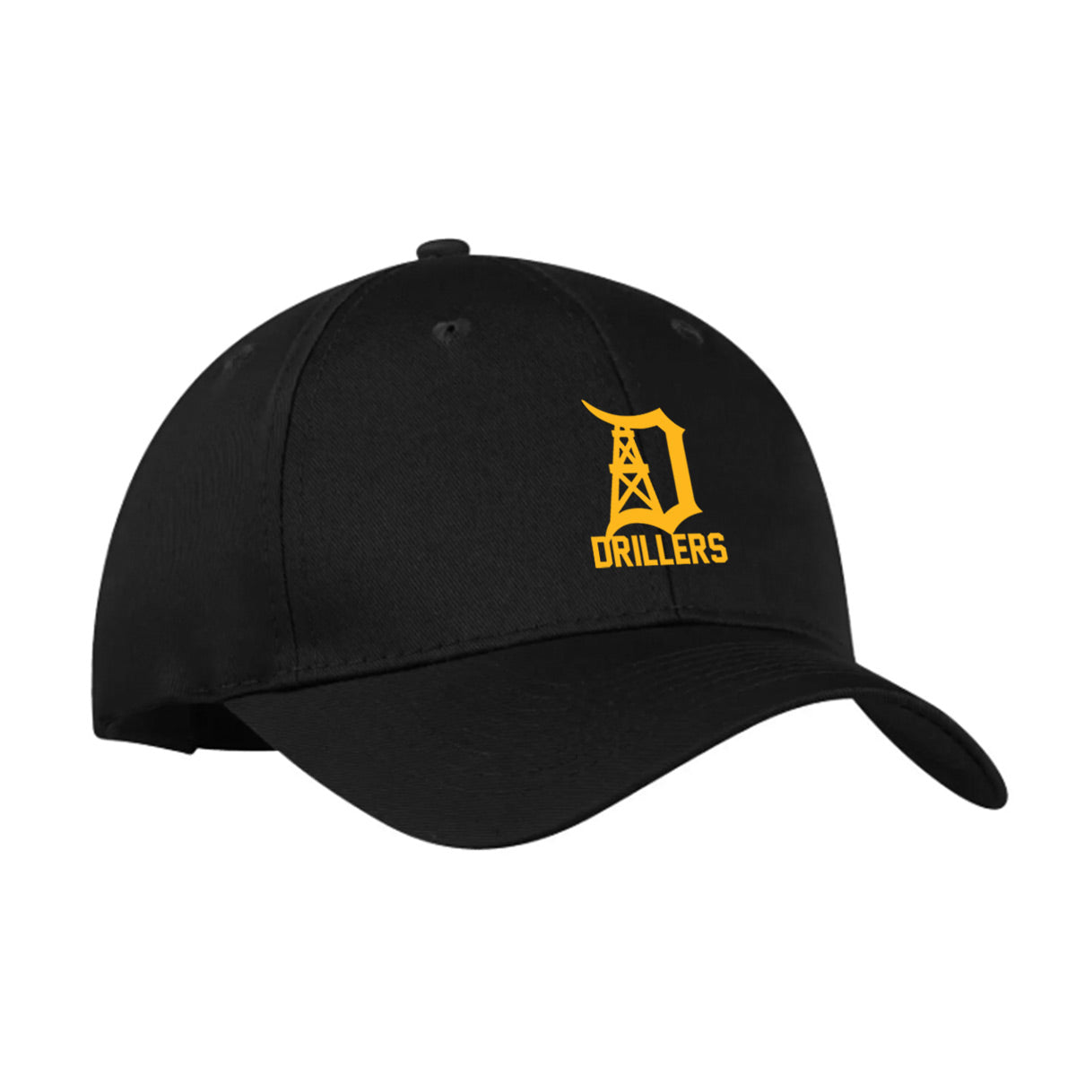 Oil Springs Drillers Adult Cotton Twill Cap