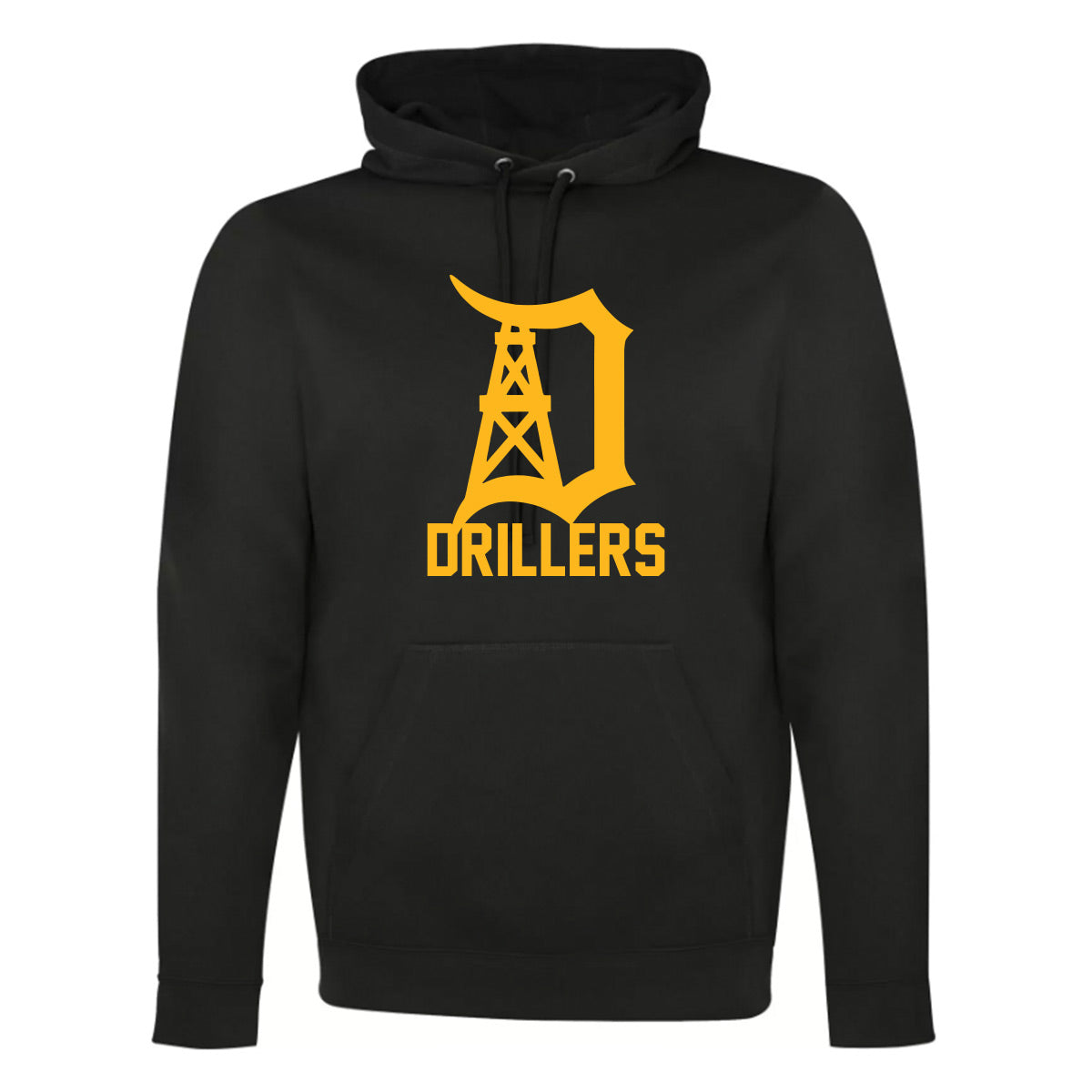 Oil Springs Drillers Adult Game Day Fleece Hooded Sweatshirt