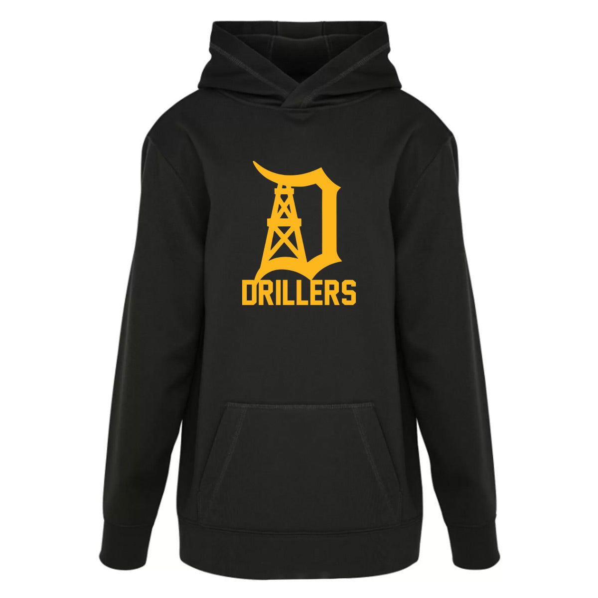 Oil Springs Drillers Youth Game Day Fleece Hooded Sweatshirt