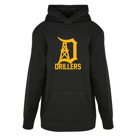 Oil Springs Drillers Youth Game Day Fleece Hooded Sweatshirt
