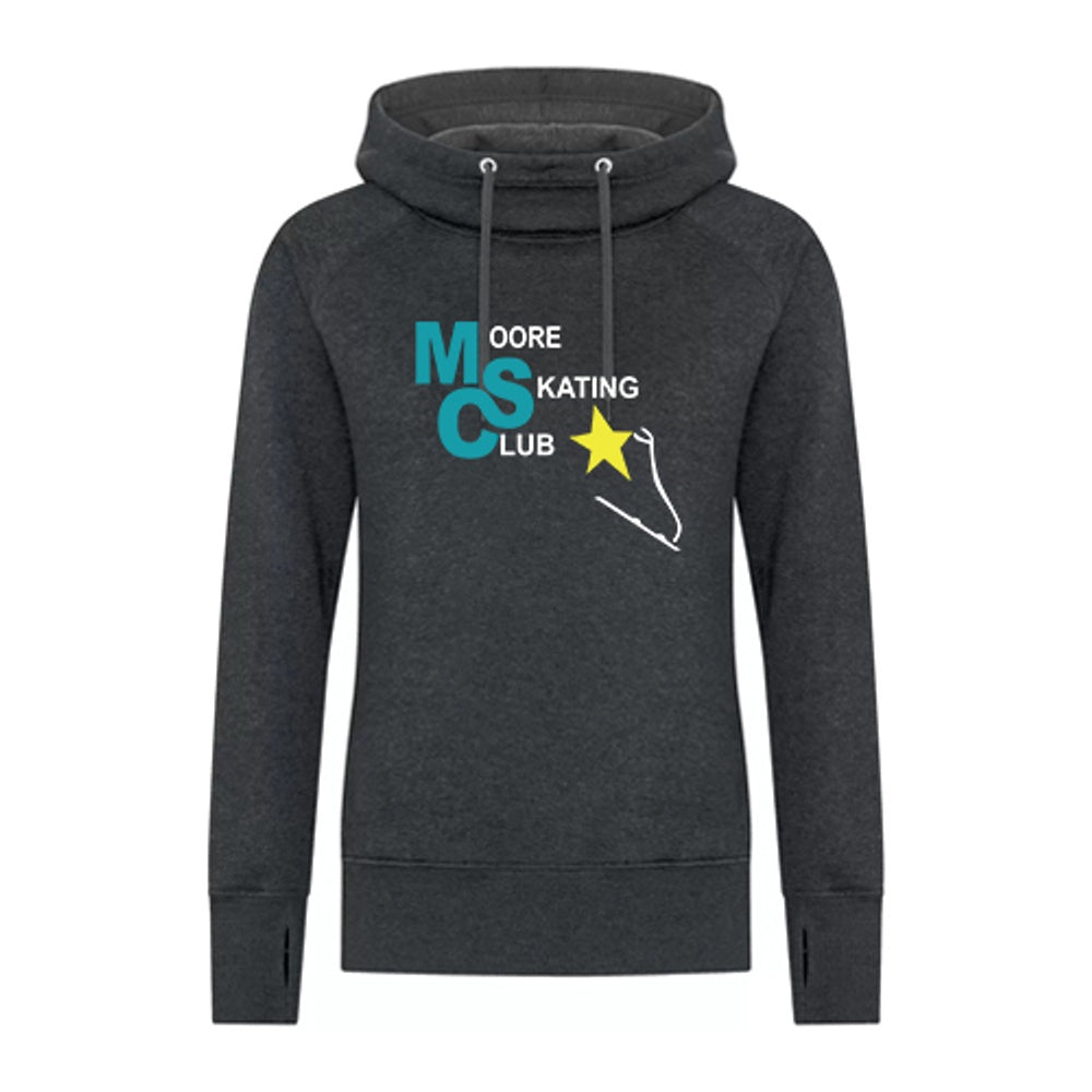 Moore Skate Club Ladies' EsActive Vintage Hooded Sweatshirt