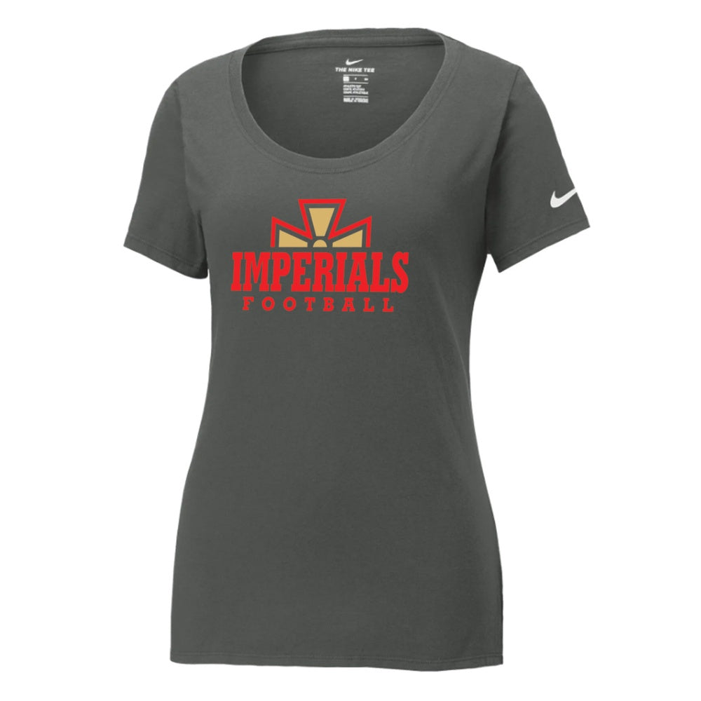 Sarnia Imperials Ladies' Nike Dri-FIT Cotton/Poly Scoop Neck Tee