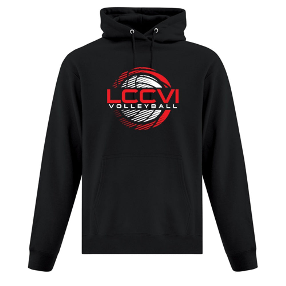 LCCVI Boys Volleyball Adult Everyday Fleece Hooded Sweatshirt