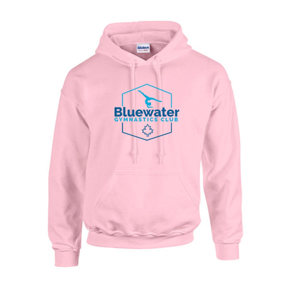 Bluewater Gymnastics Adult Everyday Fleece Hooded Sweatshirt