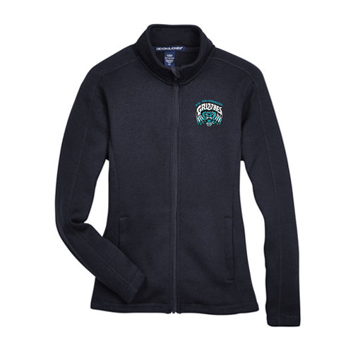 PE McGibbon Staff Ladies' Devon & Jones Bristol Full-Zip Sweater Fleece Jacket