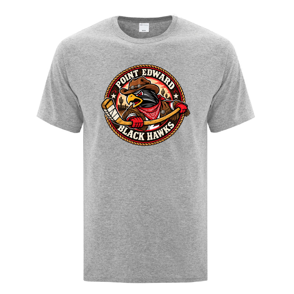 PEMAA Cowboy Adult Cotton T-Shirt