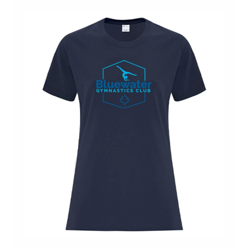 Bluewater Gymnastics Ladies' Everyday Cotton T-Shirt