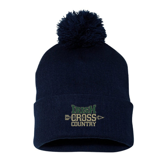 St. Pats XC Pom-Pom Cuffed Beanie