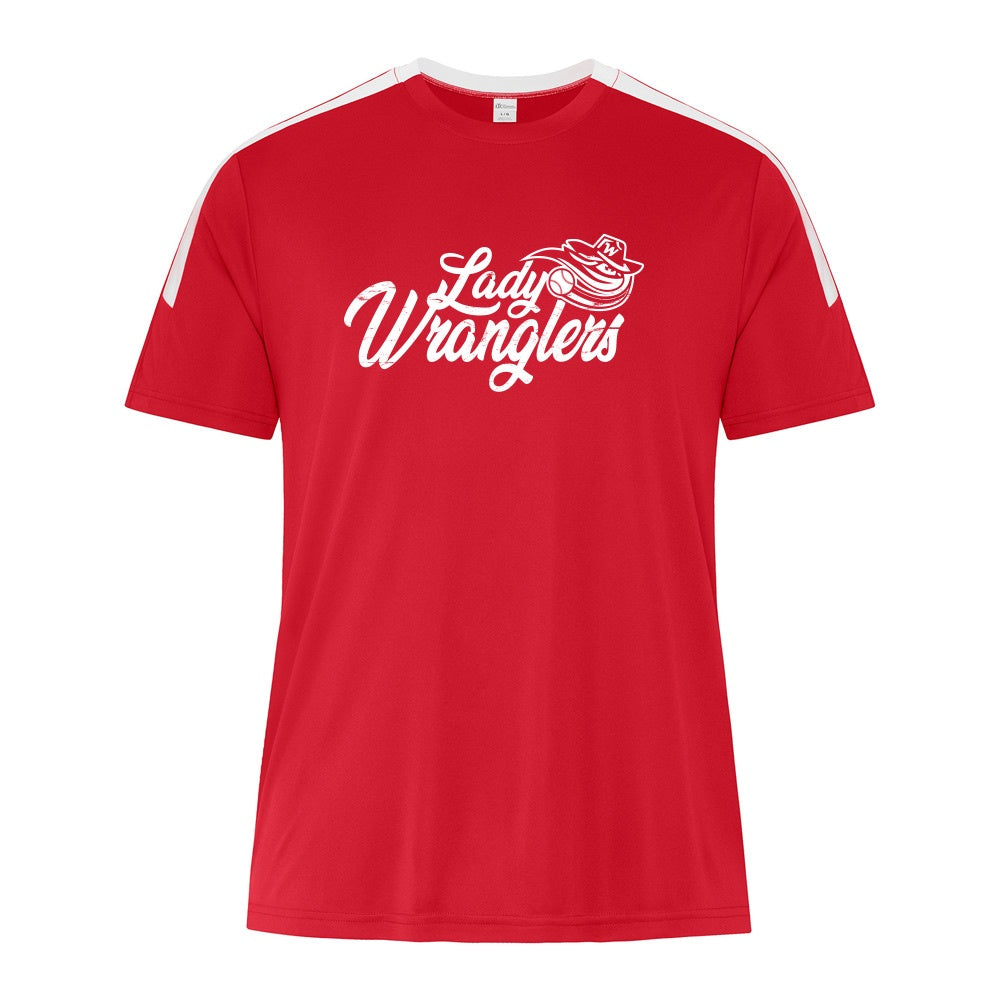 Wyoming Lady Wranglers Adult Pro Club T-Shirt