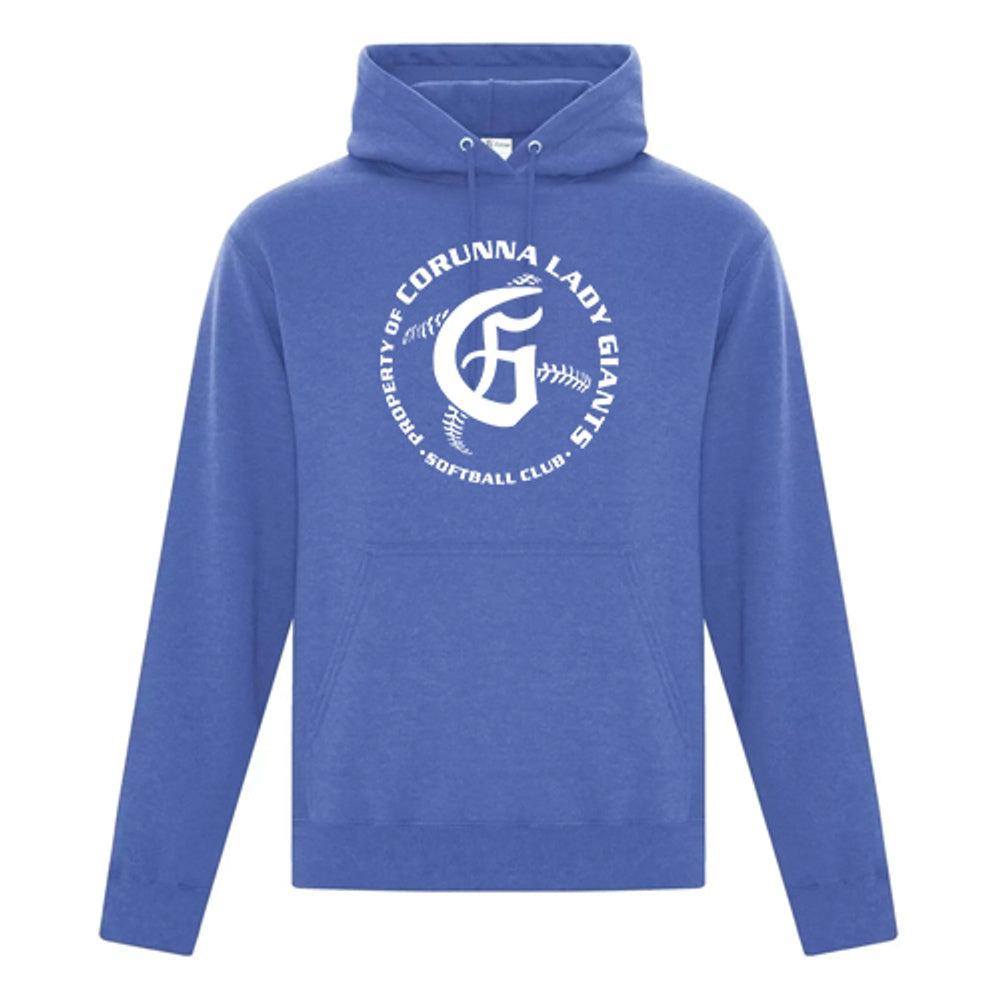 Corunna Lady Giants Adult Everyday Fleece Hooded Sweatshirt