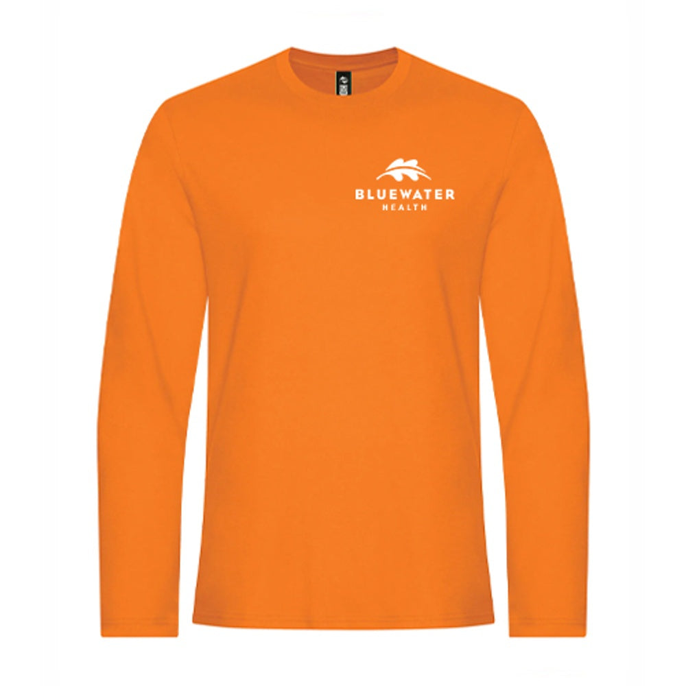 Bluewater Health Adult Element Ring Spun Cotton Long Sleeve Tee