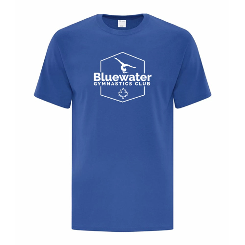 Bluewater Gymnastics Adult Everyday Cotton T-Shirt