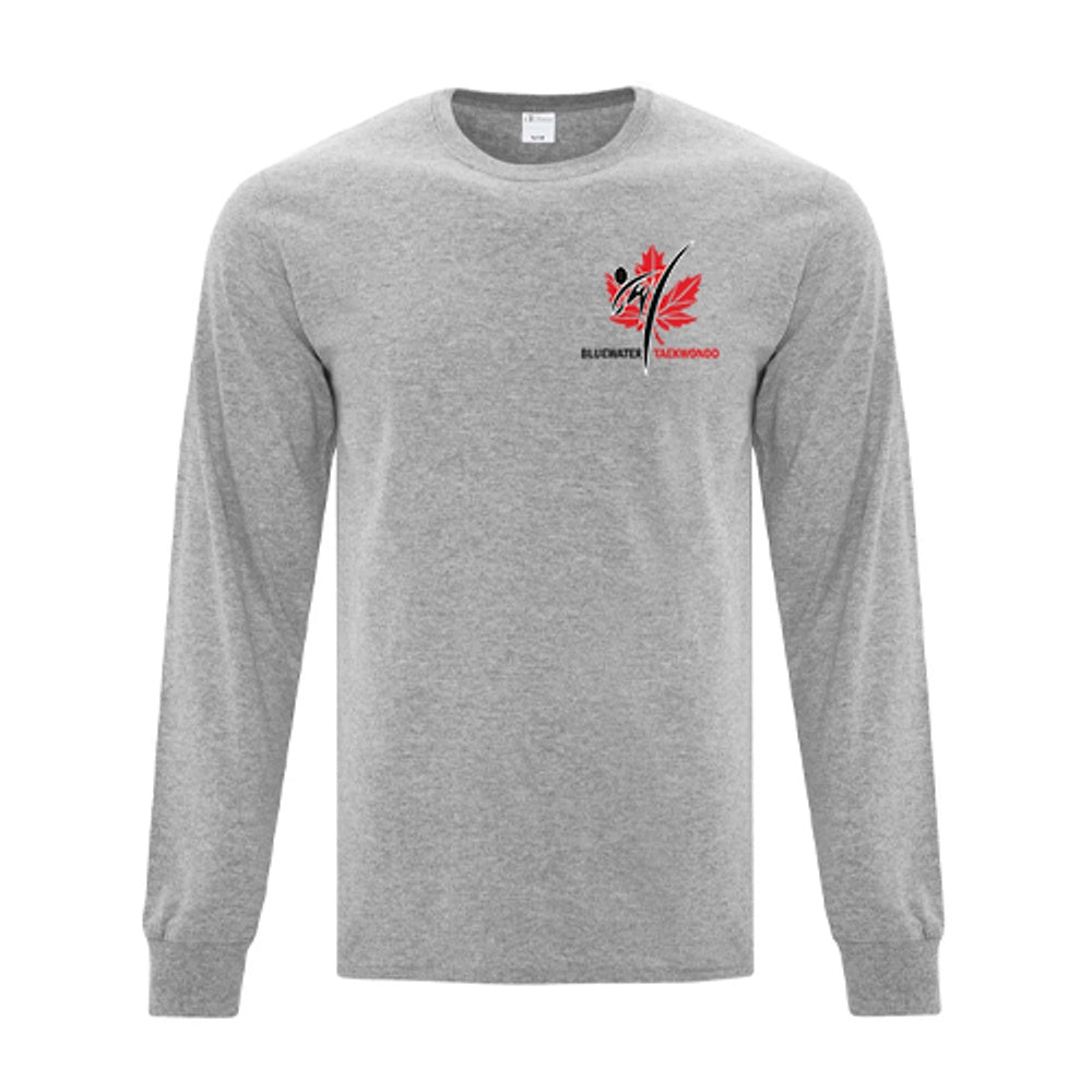 Petrolia Bluewater Tae Kwon Do Anniversary Adult Everyday Cotton Long Sleeve T-Shirt