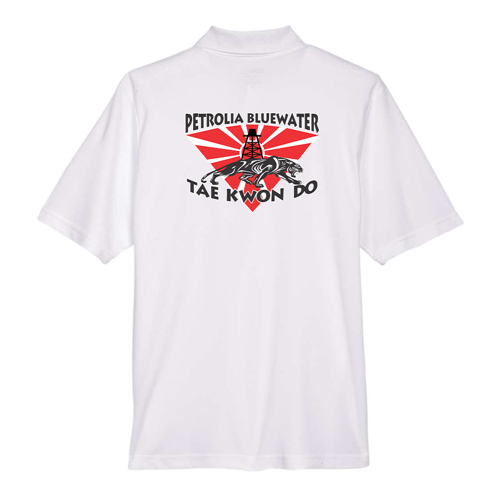 Petrolia Bluewater Tae Kwon Do Adult Performance Piqué Polo