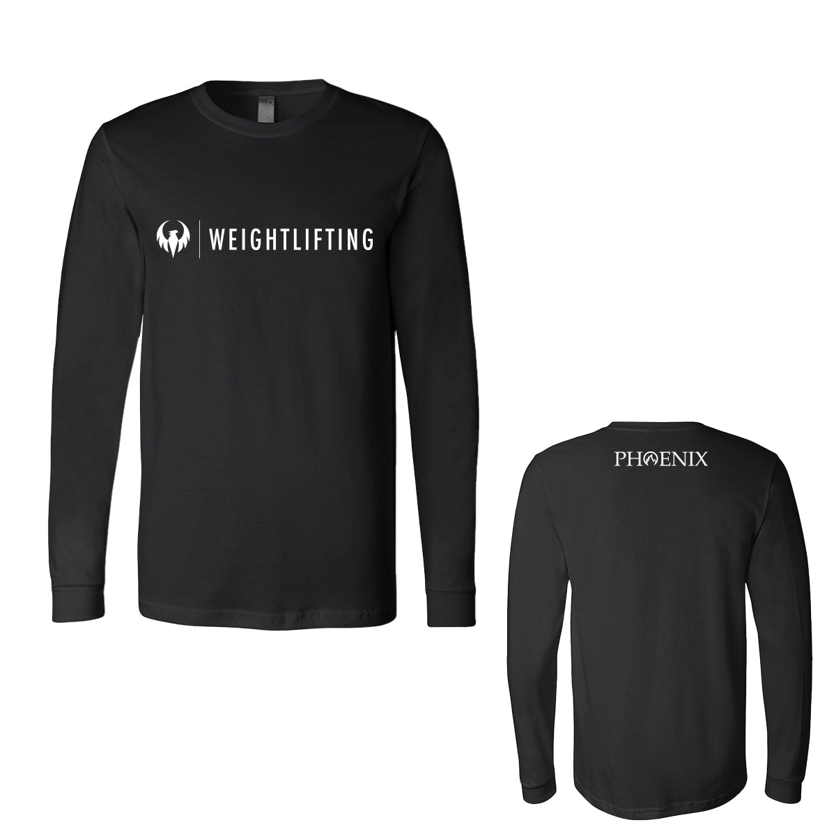 Phoenix Weightlifting Adult Bella + Canvas Jersey Long Sleeve Tee