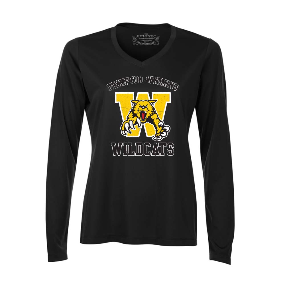 Plympton-Wyoming Ladies' Pro Team Long Sleeve V-Neck