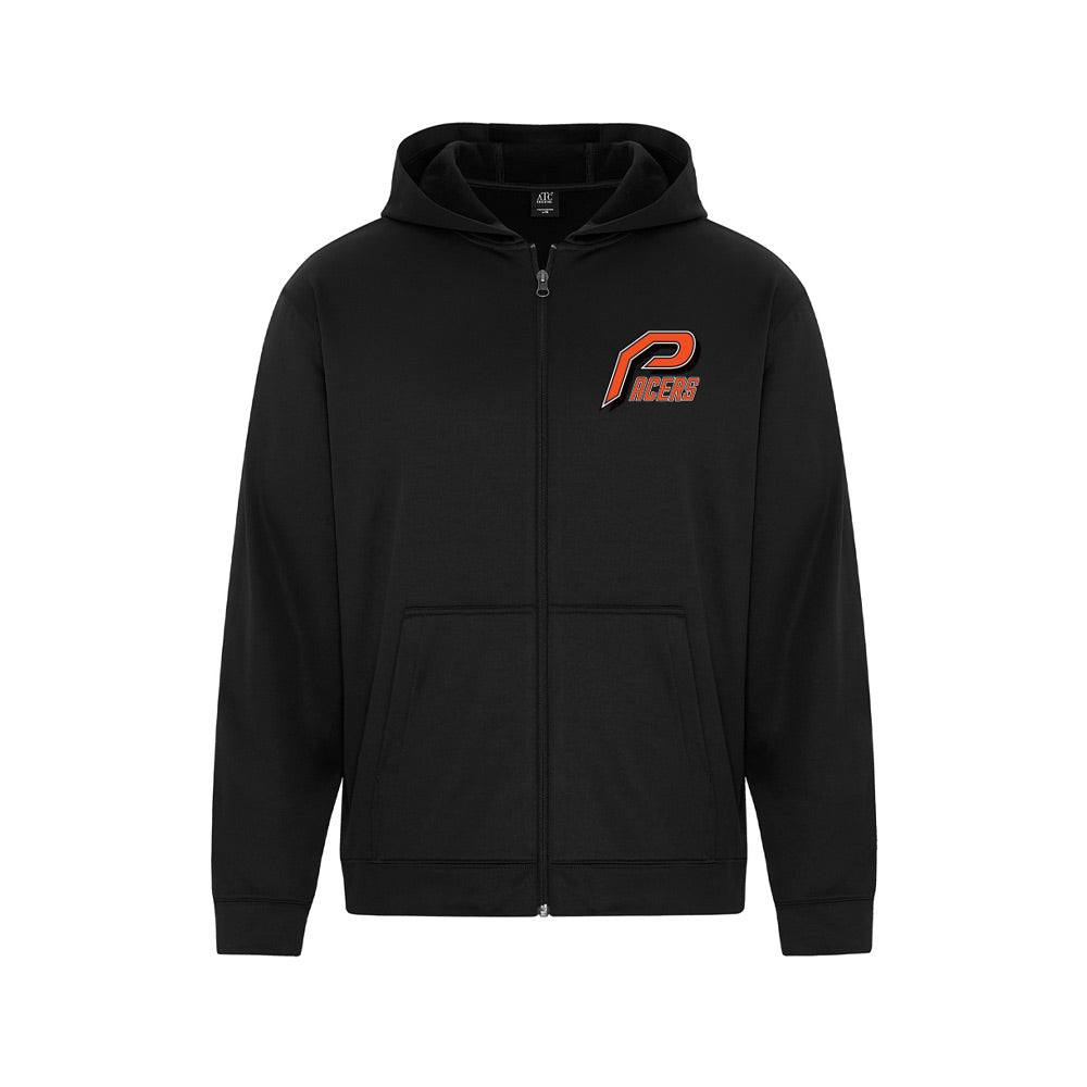Point Edward Pacers Adult Essential Performance Full Zip Hoodie