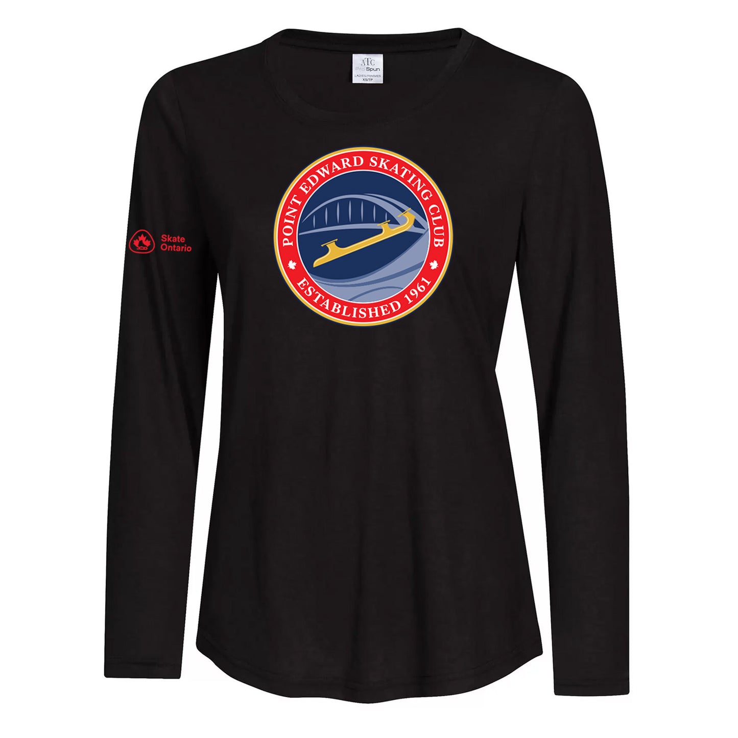 Point Edward Skating Ladies' Pro Spun Long Sleeve T-Shirt
