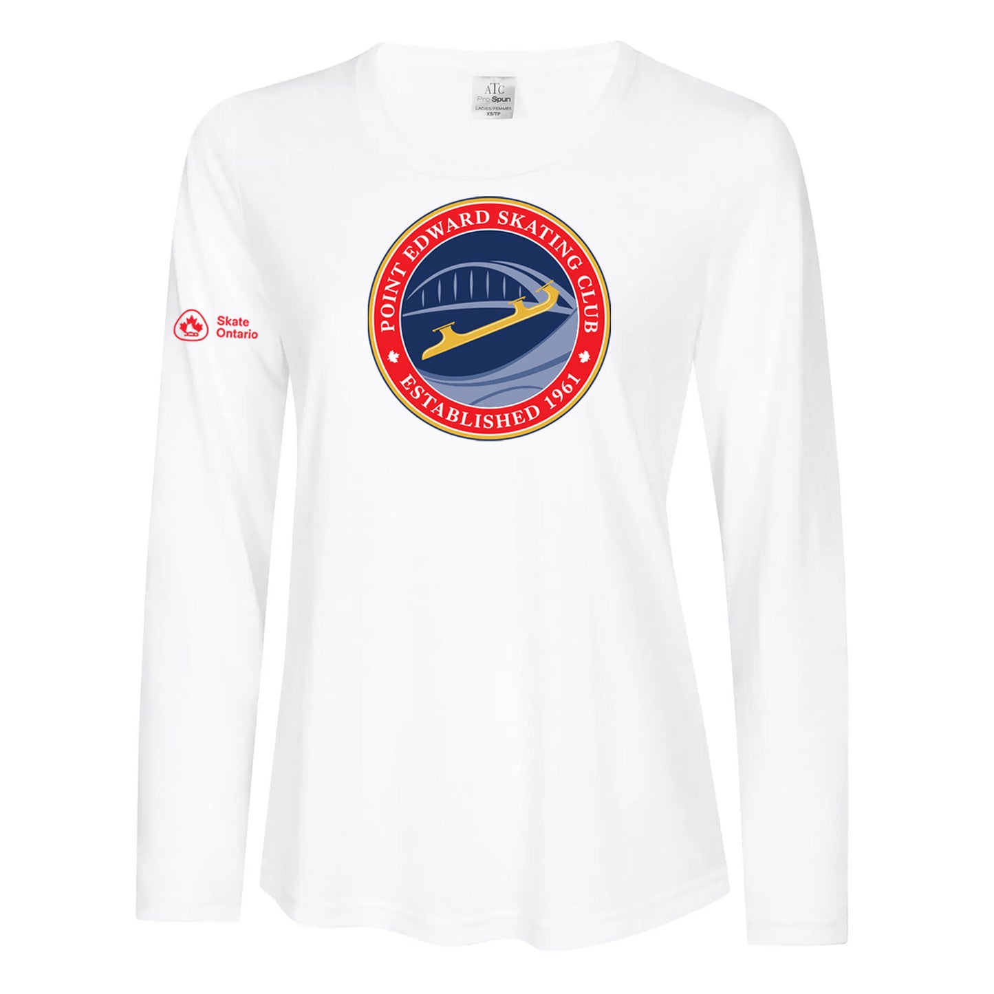 Point Edward Skating Ladies' Pro Spun Long Sleeve T-Shirt