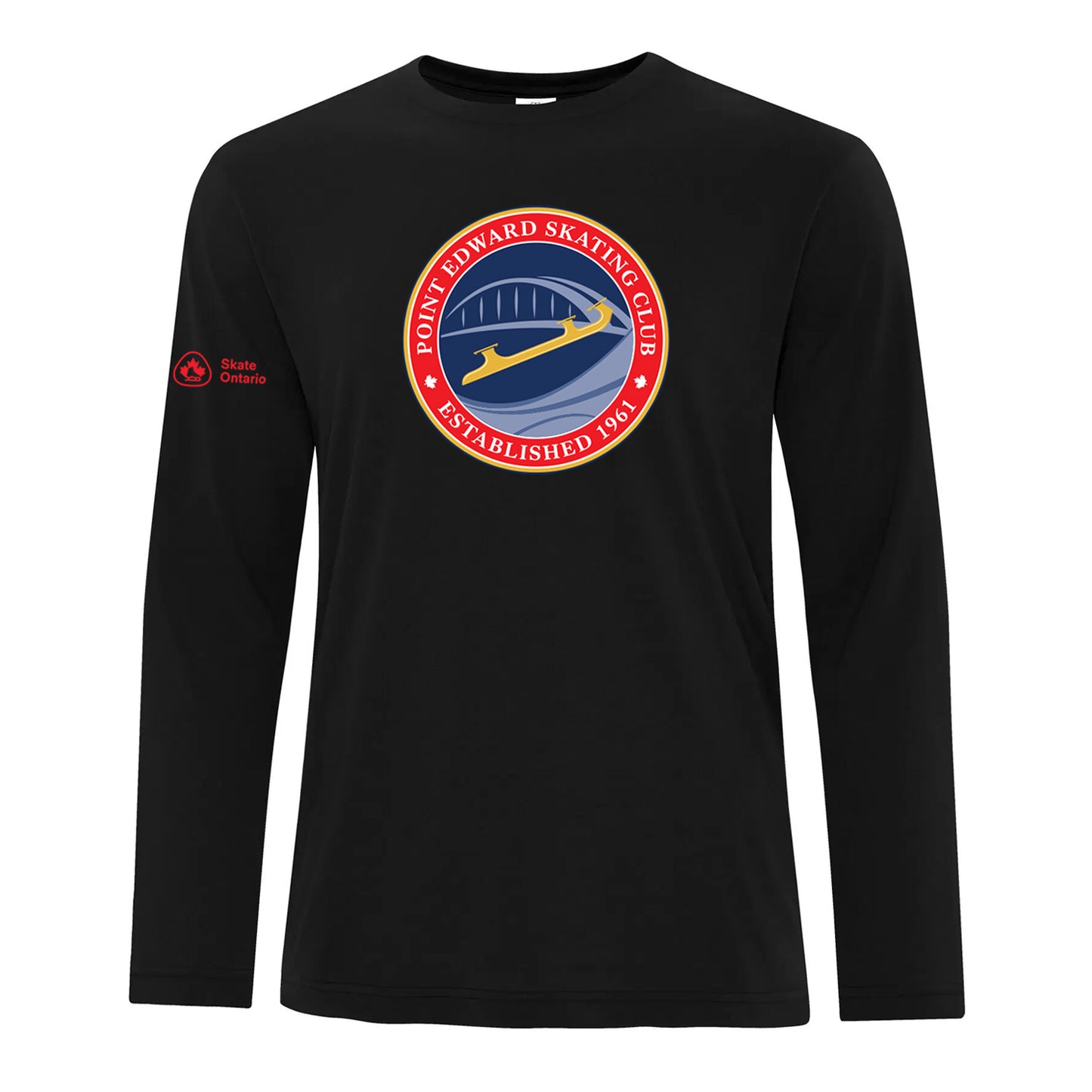 Point Edward Skating Adult Pro Spun Long Sleeve T-Shirt