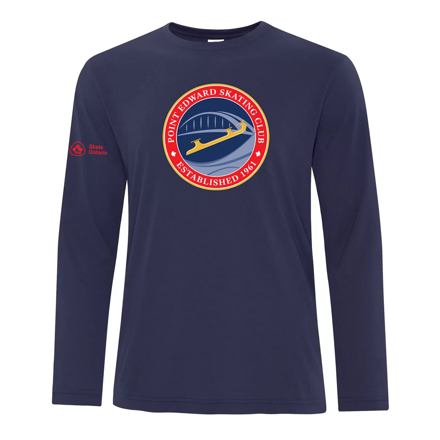 Point Edward Skating Adult Pro Spun Long Sleeve T-Shirt