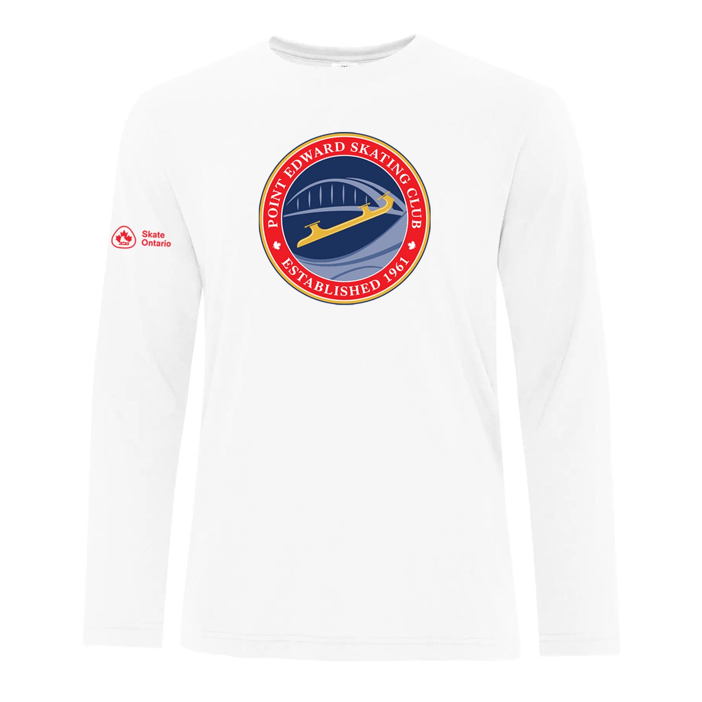 Point Edward Skating Adult Pro Spun Long Sleeve T-Shirt