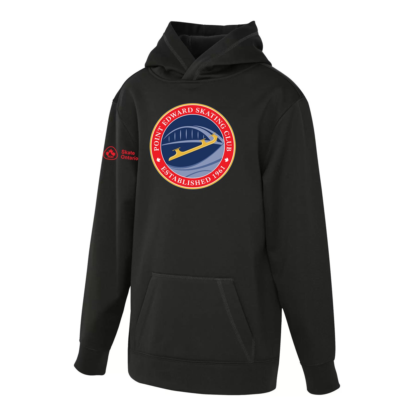 Point Edward Skating Youth Game Day Fleece Hooded Sweatshirt