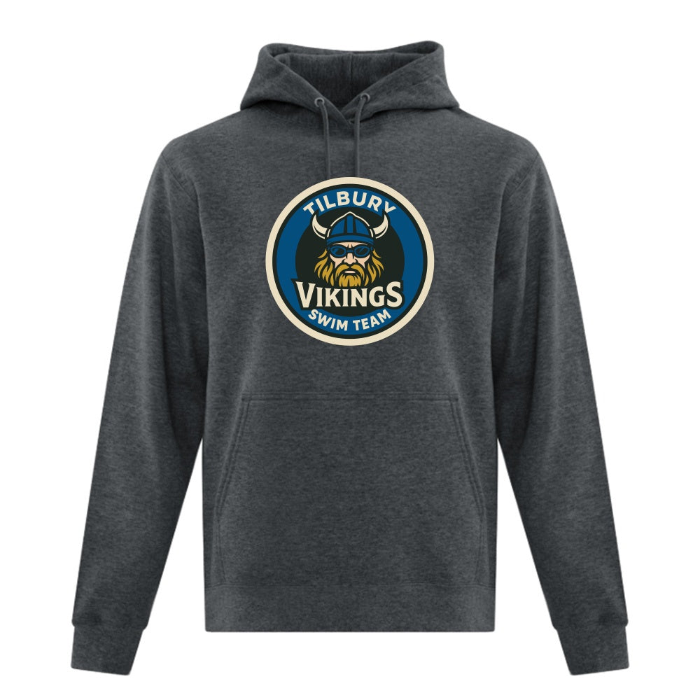 Tilbury Vikings Adult Fleece Hooded Sweatshirt