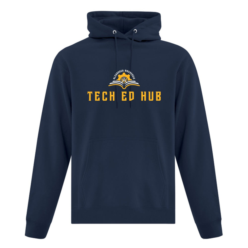 Technological Education Hub Adult Fleece Hooded Sweatshirt