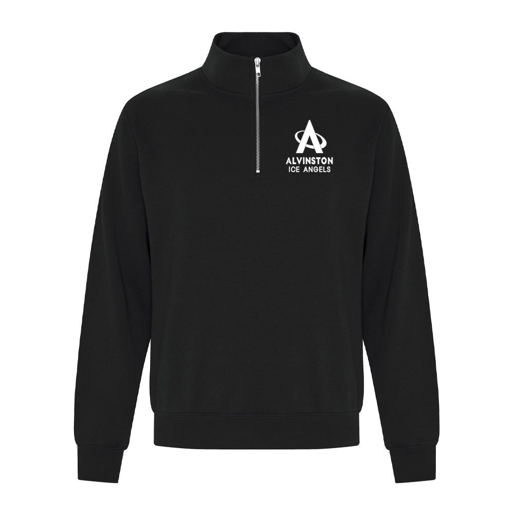 Alvinston Ice Angels Adult Everyday Fleece 1/4 Zip Sweatshirt