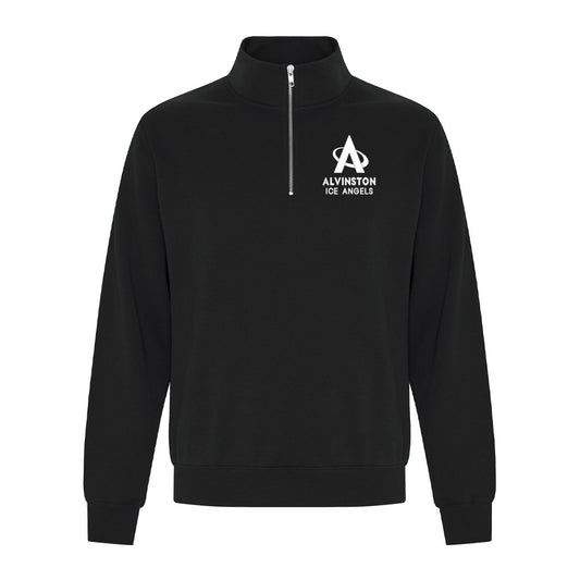 Alvinston Ice Angels Adult Everyday Fleece 1/4 Zip Sweatshirt