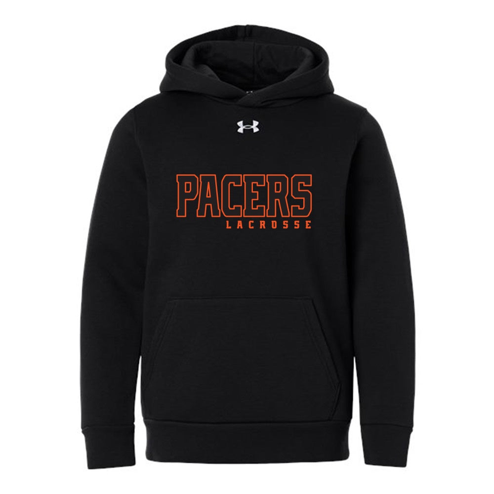 Sarnia Pacers Youth Under Armour Rival Fleece Hooded Sweatshirt