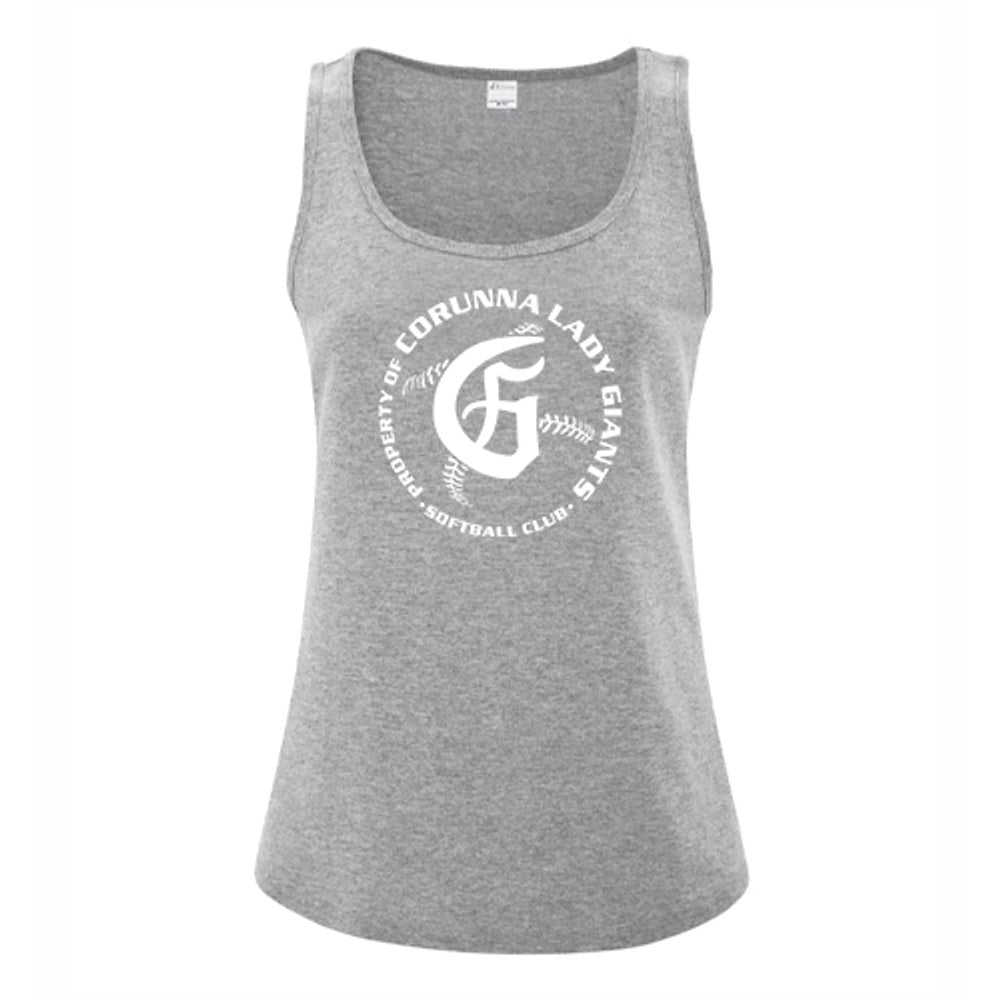 Corunna Lady Giants Ladies' Cotton Tank Top