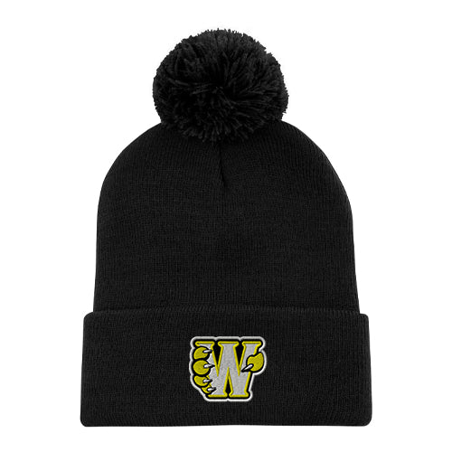 Plympton-Wyoming Everyday Pom Pom Cuff Toque
