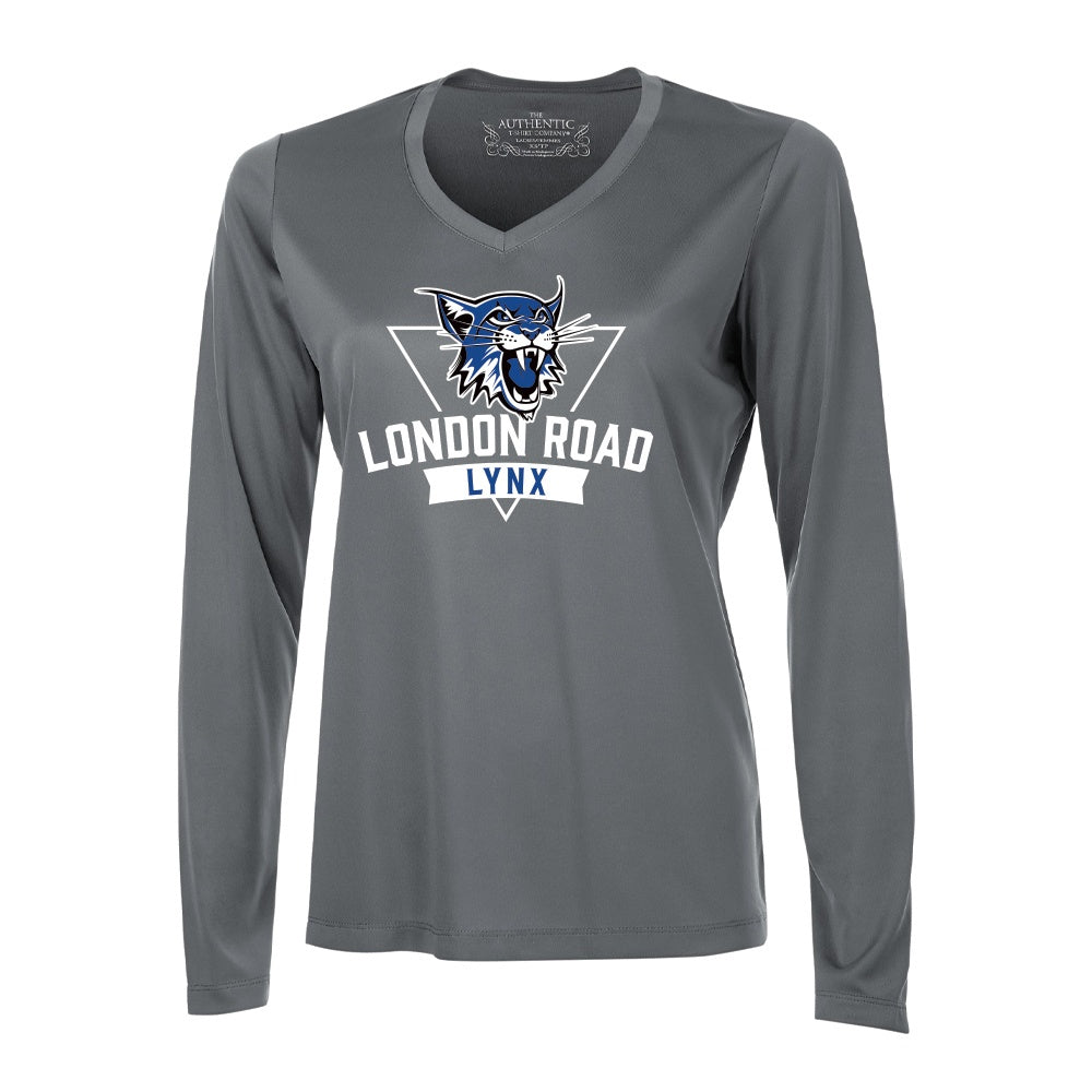 London Road Ladies' Pro Team Long Sleeve V-Neck