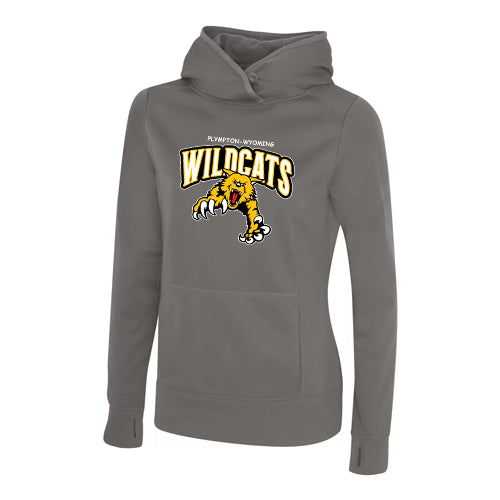 Plympton-Wyoming Ladies' Game Day Fleece Hooded Sweatshirt