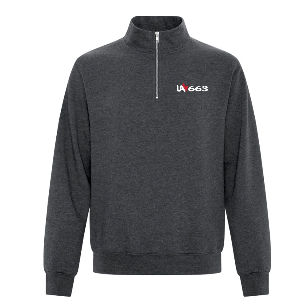 Local 663 Adult Fleece 1/4 Zip Sweatshirt