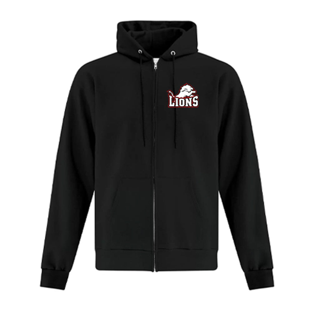 Victor Lauriston Adult Everyday Fleece Full Zip Hooded Sweatshirt