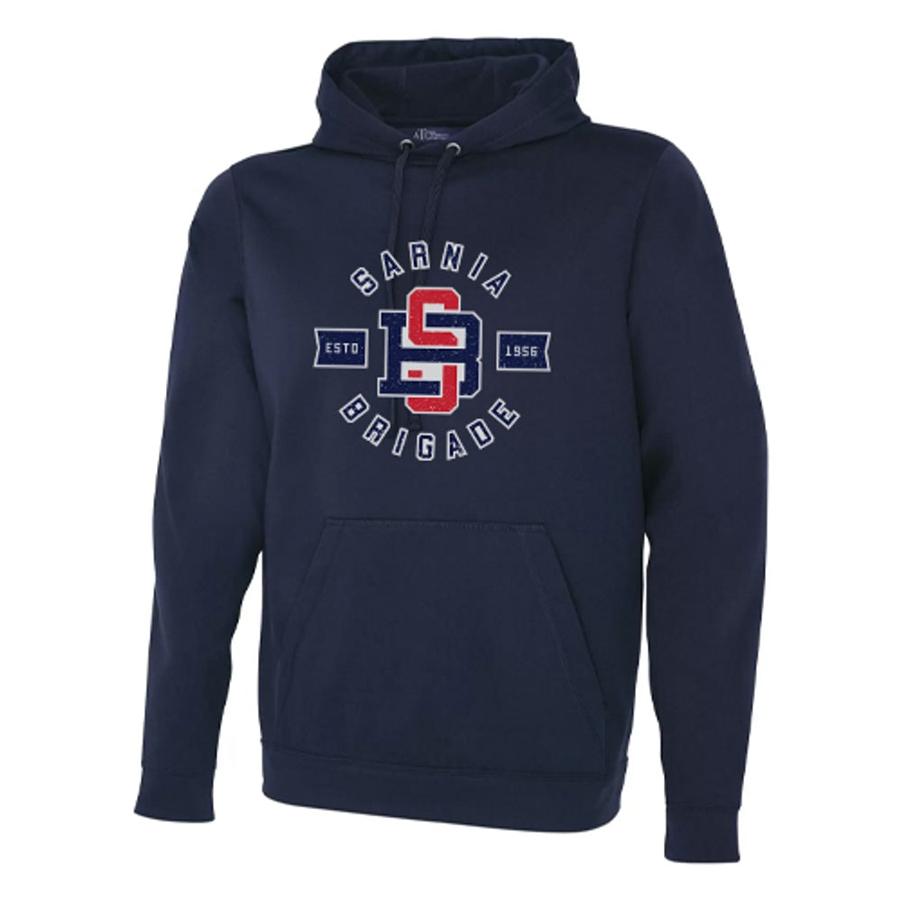 Sarnia Brigade Adult Game Day Fleece Hooded Sweatshirt