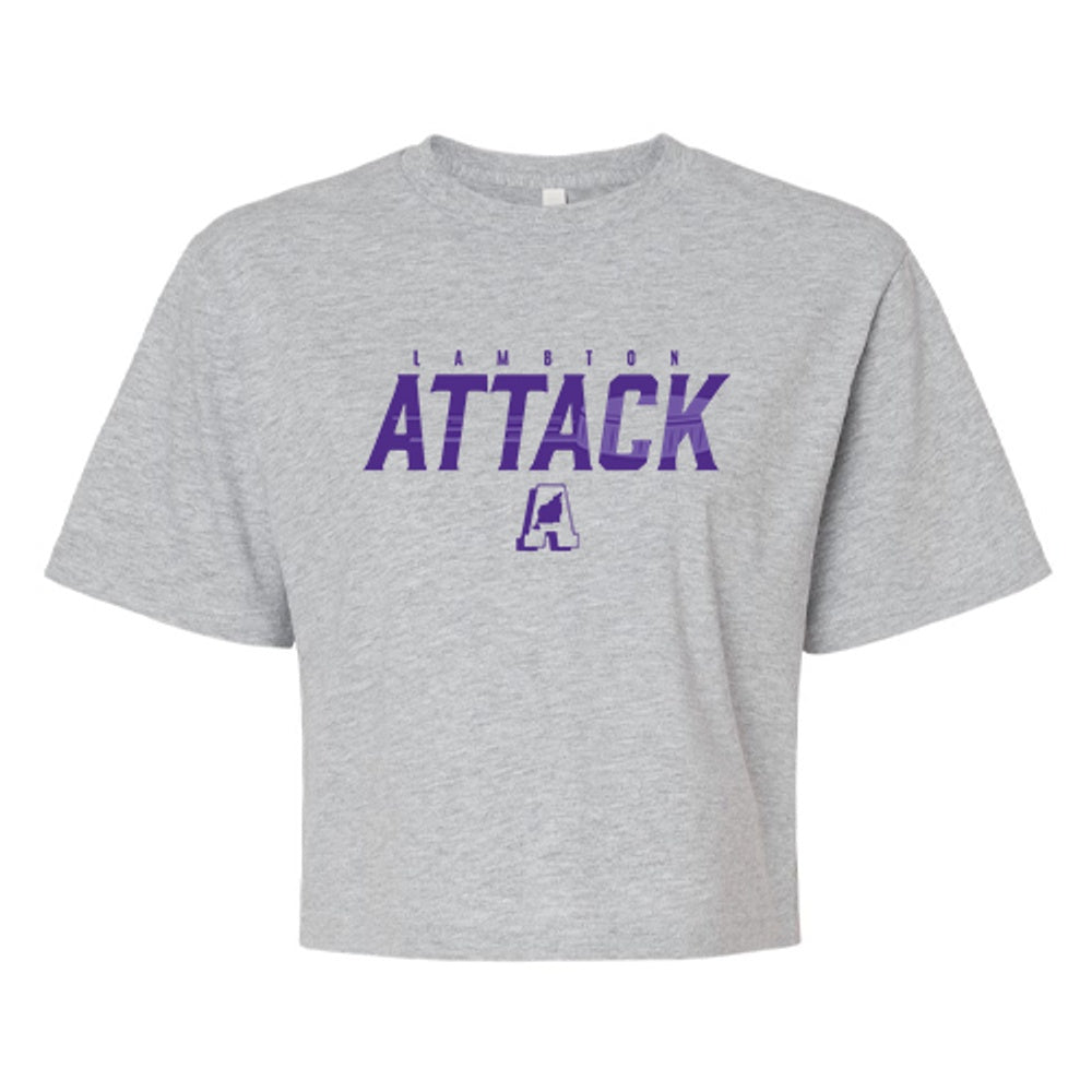 Lambton Attack Ladies' American Apparel Fine Jersey Boxy Tee