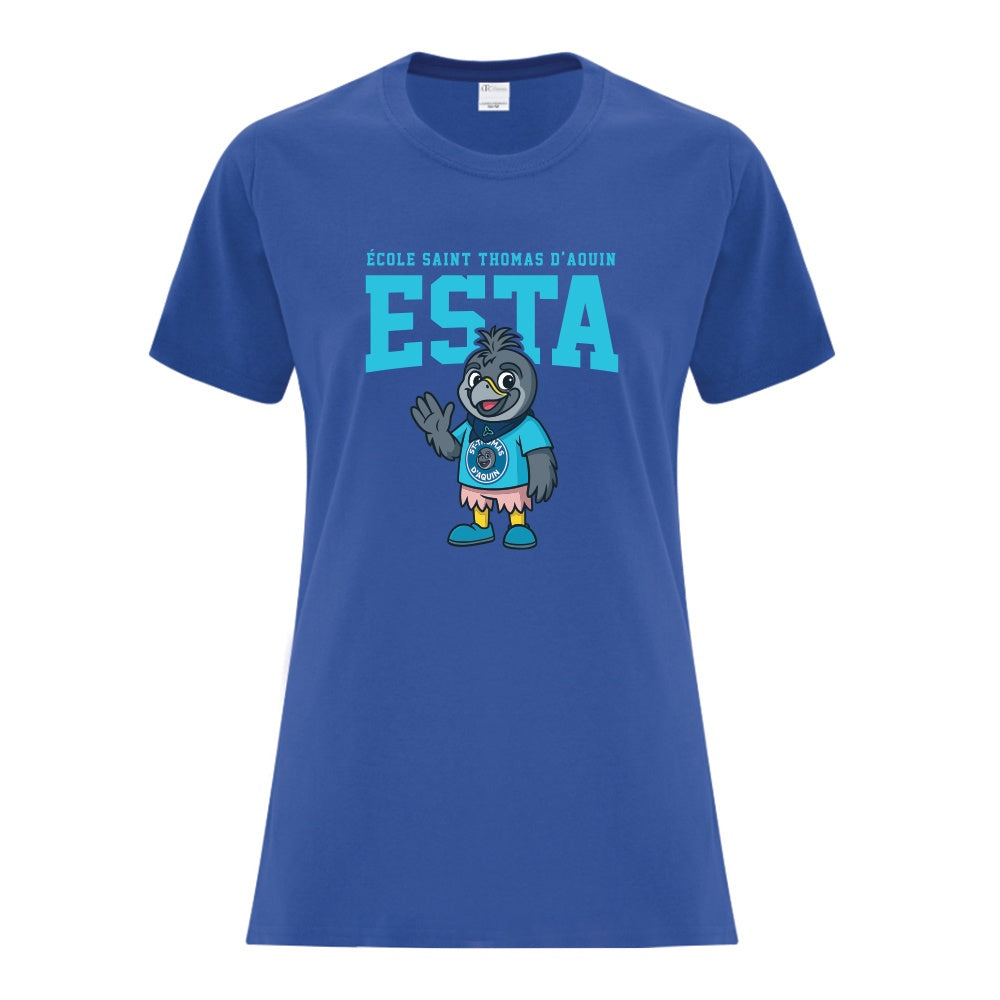 St Thomas D'Aquin Ladies' Everyday Cotton T-Shirt